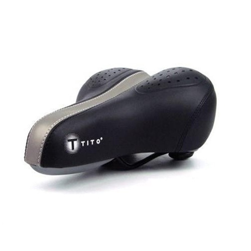Selim Bike Tito 2 molas Elastometro Gel