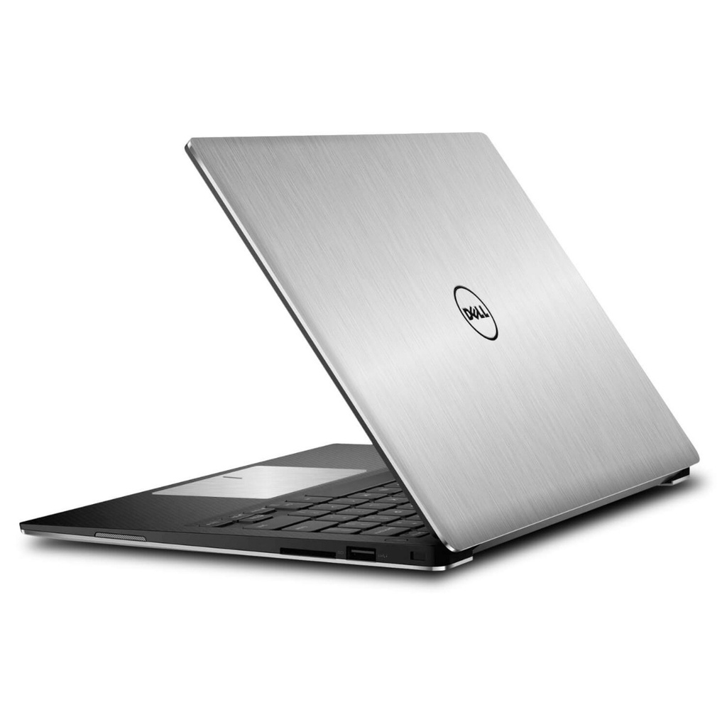 ADESIVO SKIN NOTEBOOK DELL SERIE 7000 7347-7348   2x1  13.3  AÇO ESCOVADO PRATA