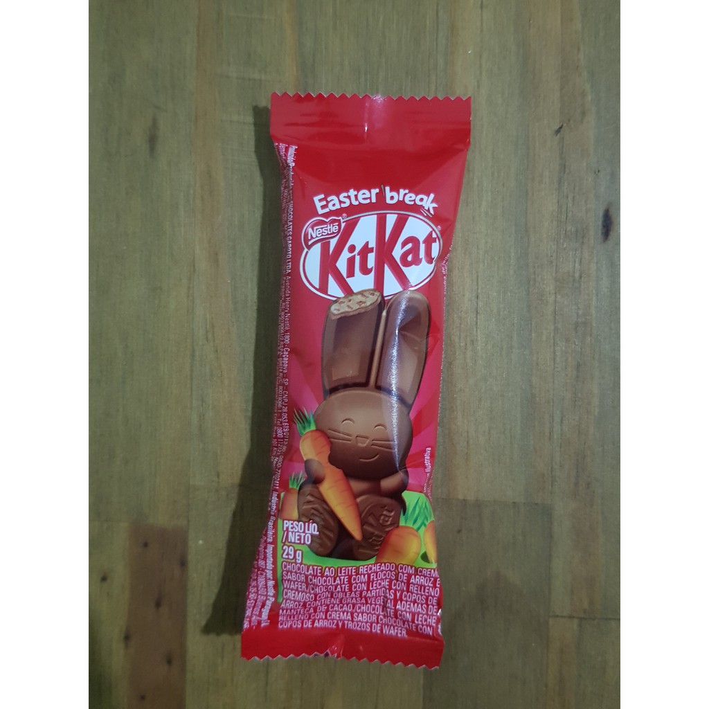 Kit Kat Nestlé Versões Páscoa Coelho e Natal Edição Limitada