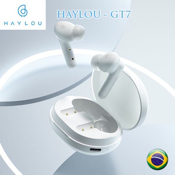 FONE BLUETOOTH - HAYLOU GT7 TWS Fones de ouvido SEM FIO ** PRODUTO NO BR **
