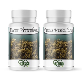Fucus Vesiculosus Alga Natural Extrato 120 Cápsulas / 500mg Pura em Oferta na Shopee