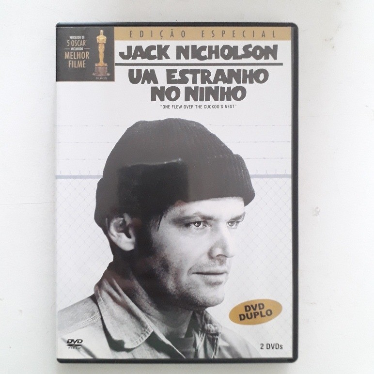 DVD Duplo Um Estranho No Ninho - Milos Forman - Jack Nicholson