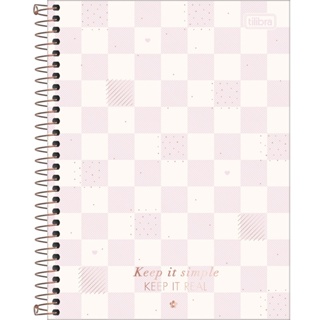 Caderno Colegial 1 Matéria Soho 80 Folhas Tilibra em Oferta na Shopee