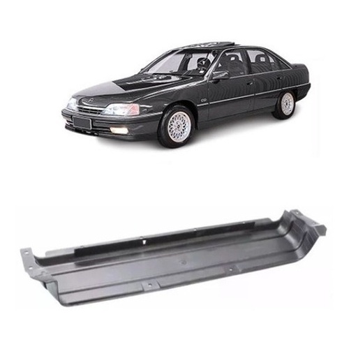 Protetor Cárter Dianteiro Omega 1993 94 95 96 97 98 - Preto