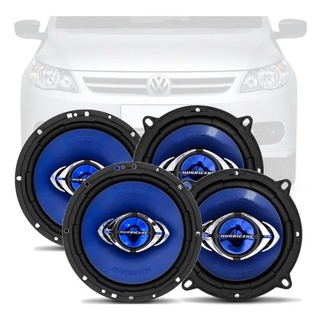 Kit Falante Hurricane Para Portas 6 + 5 Pol Vw Gol Voyage G5 em Oferta na Shopee