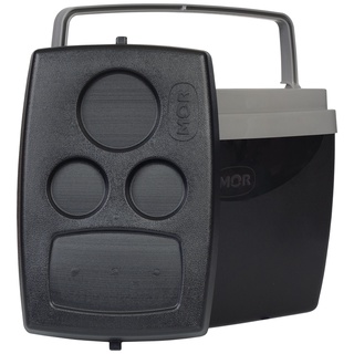 Caixa Térmica Cooler 26l Com Alça Porta Copos Mor Preta Geladeira Portátil Bebidas Bolsa Sacola Mor
