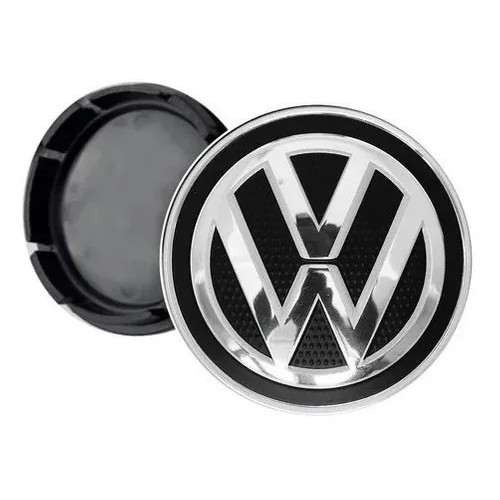 Calotinha Centro De Roda  55mm Logo Vw Golf Europeu