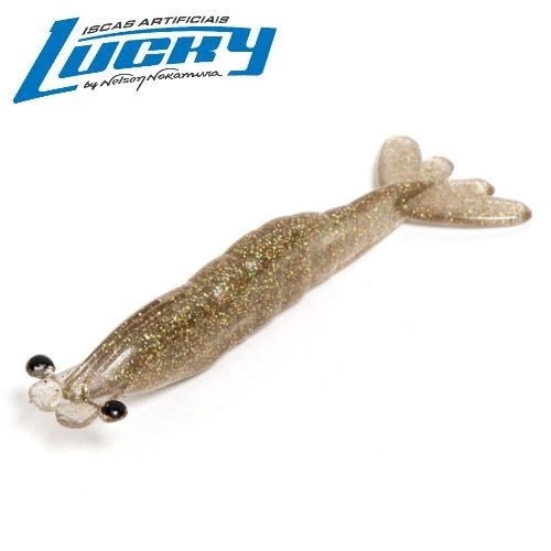 Isca Artificial Soft Lucky by Nelson Nakamura Nakamarão - 803 Dourado