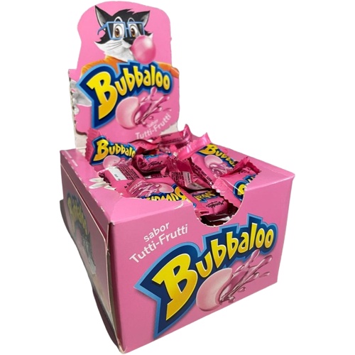 Caixa de Chiclete Chicle Bubbaloo Tutti-frutti C/60un 300g