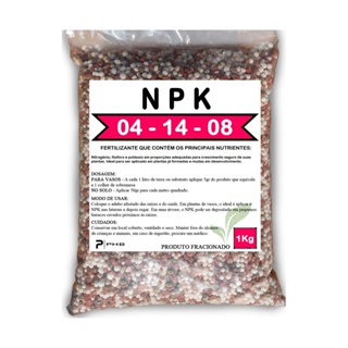 Fertilizante NPK 04-14-08 | Para Rosas do deserto e floração em Oferta na Shopee