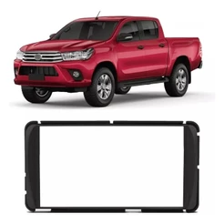 Moldura Dvd 2 Din Hilux 2012 2013 2014 2015 2016 2017 2018