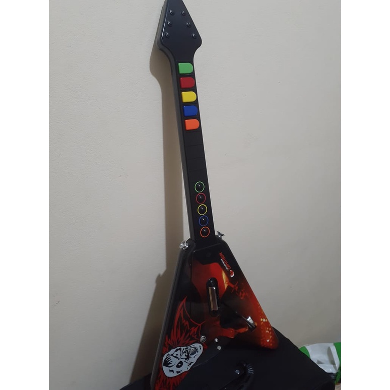 Guitarra Guitar Hero Sem Fio Playstation 3 PS3