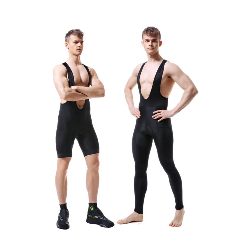 Kit Bermuda Bretelle E Calça Bretelle Masculino Ciclismo Bike Mtb Speed Com Forro Multigomos D90