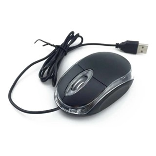 Mouse Usb simples Com Fio Óptico Black Led vermelho Pc Notebook em Oferta na Shopee