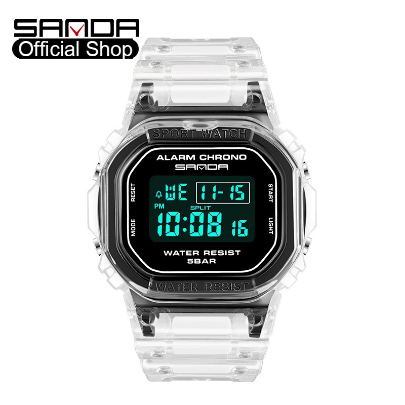 Sanda Homens Relógio Digital De Moda Sports