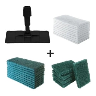 Suporte Limpa Tudo Completo Multiuso + 30 Fibras 10 De Cada em Oferta na Shopee
