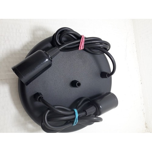LIndo Pendente Canopla Alumínio 3 Furos cabo 1m Pr Cabo Pp Bivolt