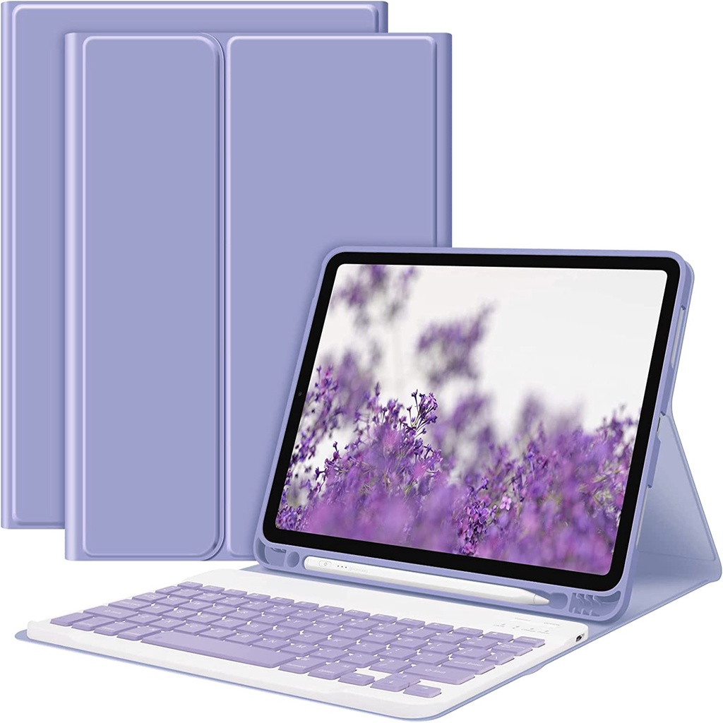 Capa De Teclado Para IPad 2022 Air45 10 9 Air1air2 9 7 Conjunto