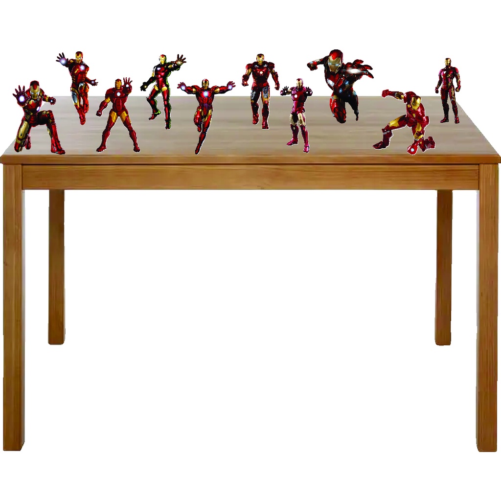 Kit Totens Display HOMEM FERRO - Display para mesa