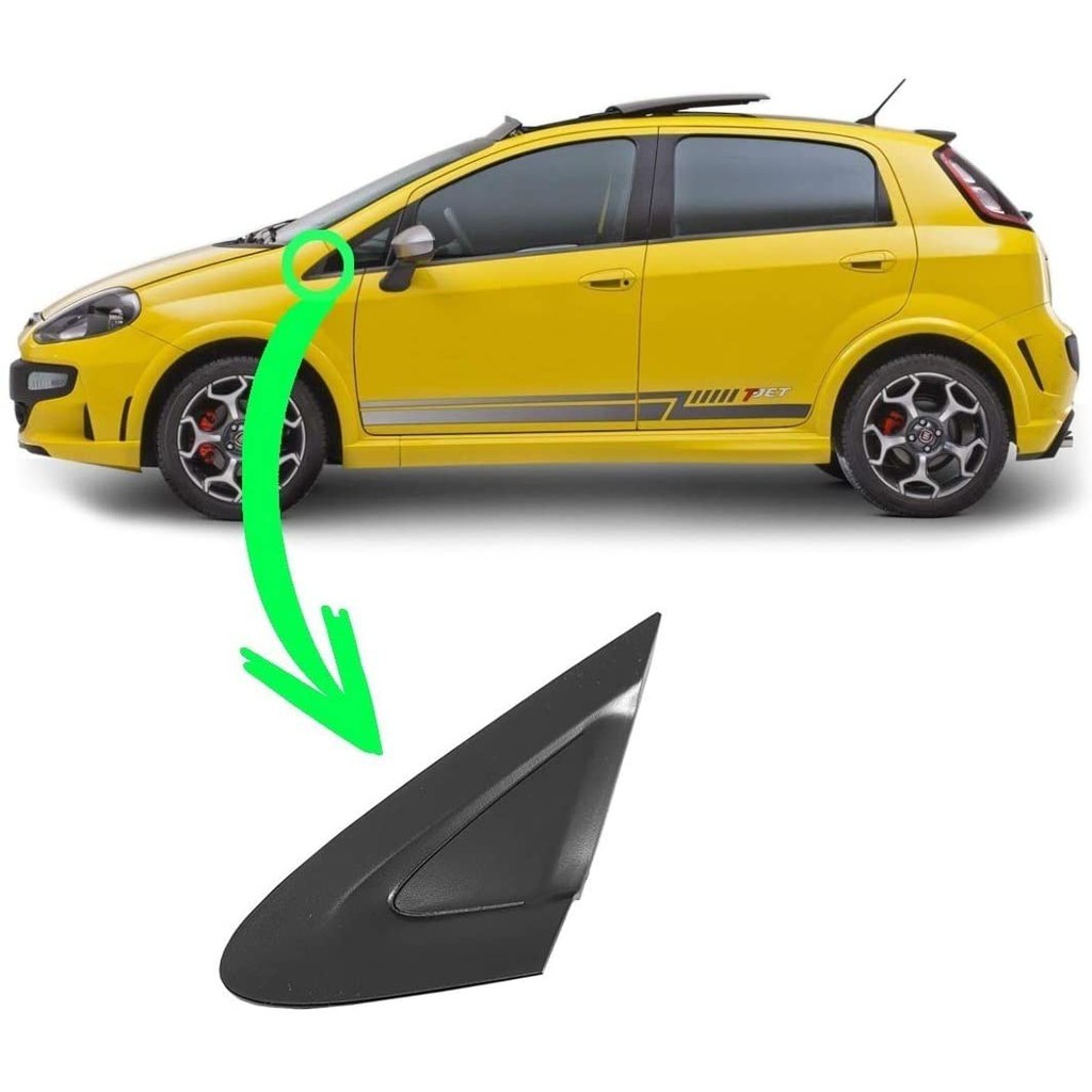 Acabamento Lateral Dianteiro Vidro Esquerdo Fiat Punto Original Fiat