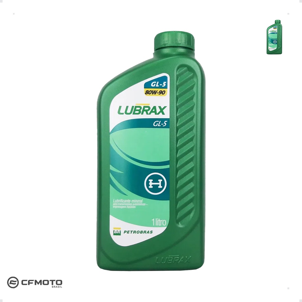 1001951 Óleo Lubrax 80w90 Transmissão Quadri CFMoto 1 Litro
