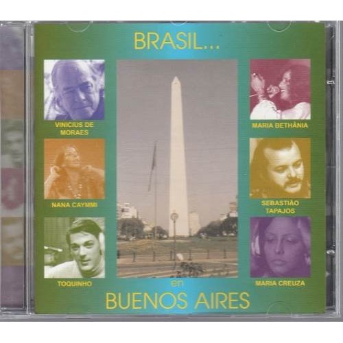 Cd Brasil En Buenos Aires (vinicius, Toquinho, Nana Caymmi)