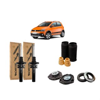 Par Amortecedor Coxim Batente Dianteiro Crossfox Space Cross - Monroe em Oferta na Shopee