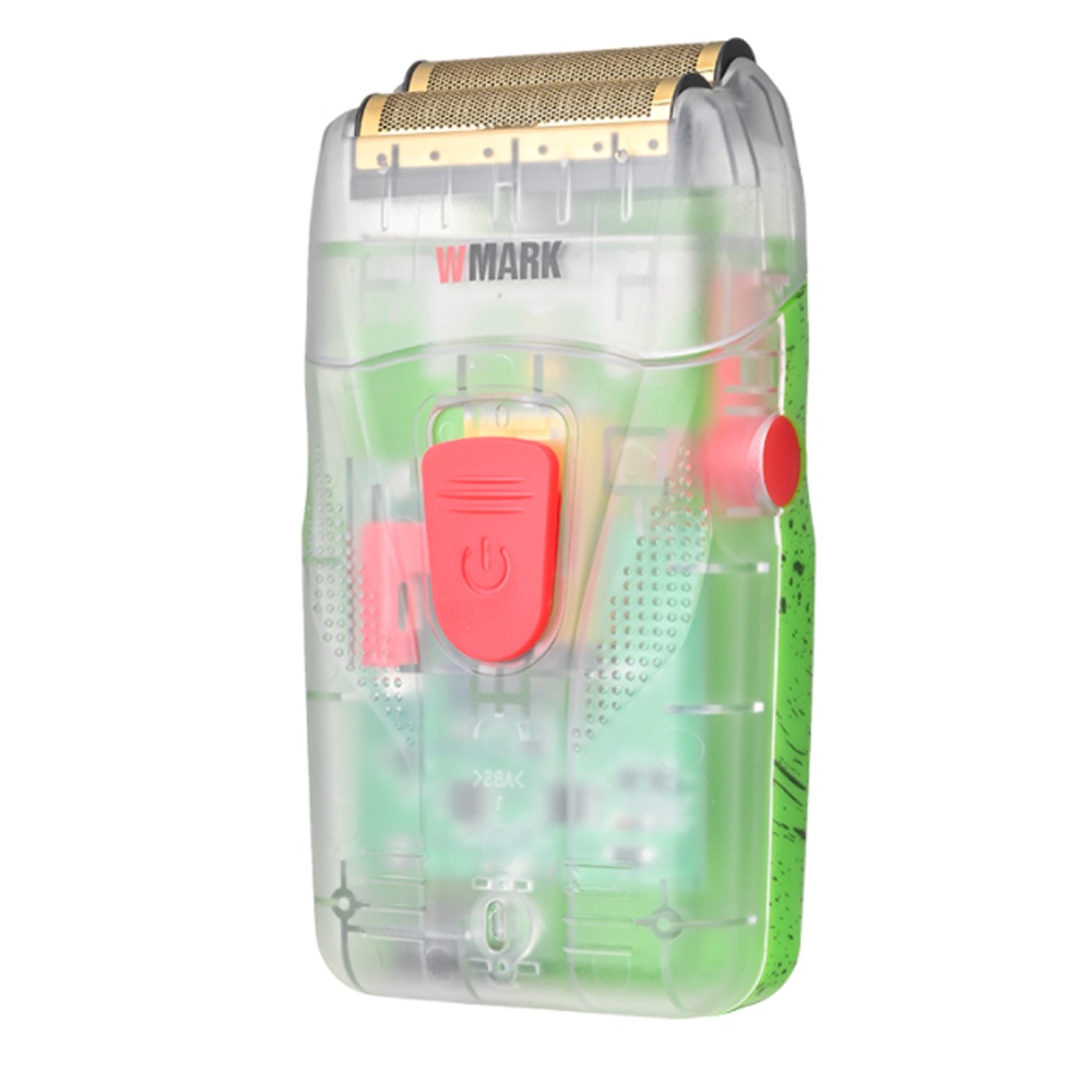 Maquina de Cabelo Shaver Wmark NG 987 Verde Barbeador