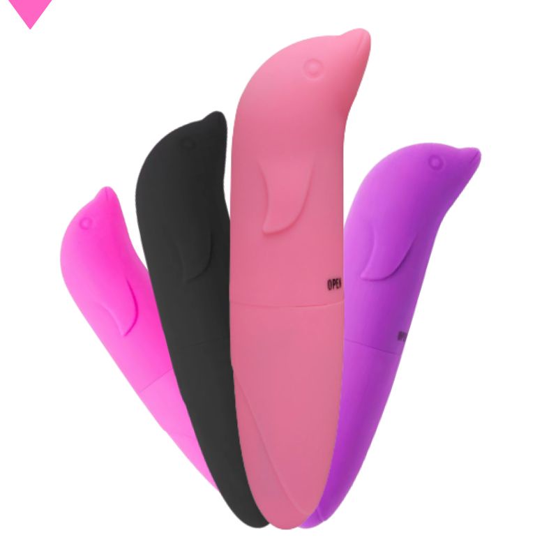 Vibrador Feminino Golfinho Ponto G Estimulador Atacado e Varejo