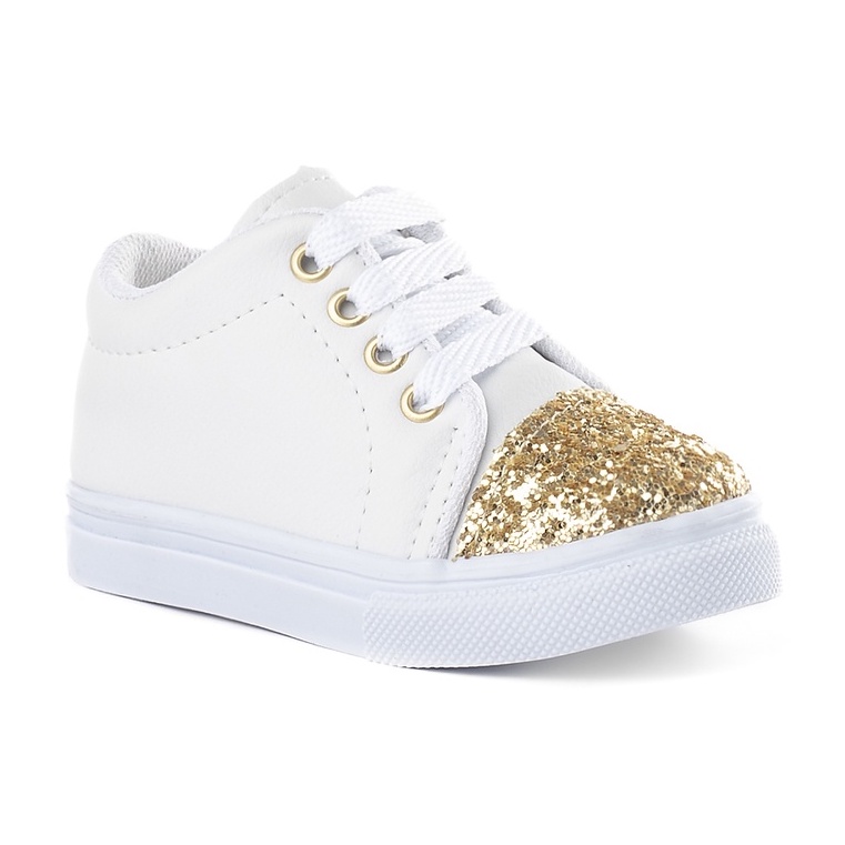 Tênis Infantil Feminino Funfy Casual Gliter Menina 213A Conforto e Estilo em Oferta na Shopee