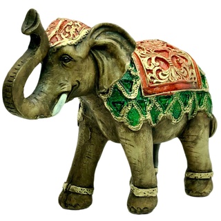 Elefante De Gesso Fabricação Própria Oferta Decoração Casa