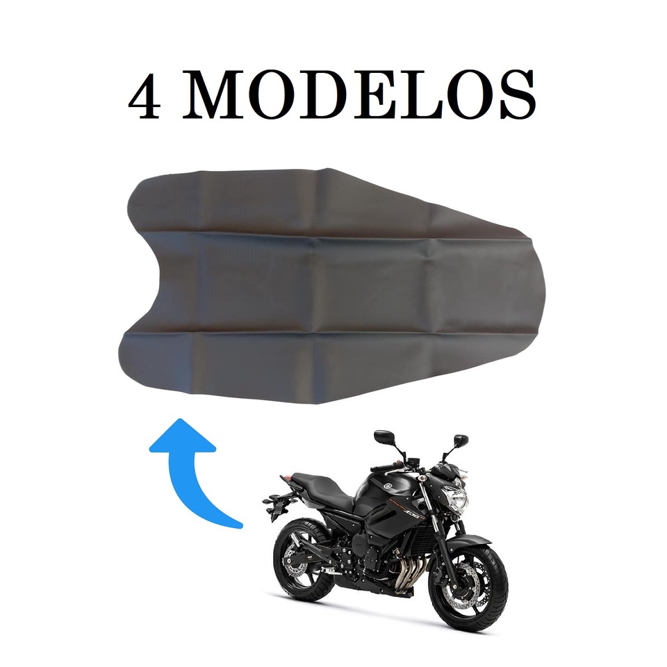 Capa Do Banco Yamaha Xj6 / Xj 6 Capa Bolinha No Modelo Original - Lisa / Antiderrapante / Bolinha / Fibra de Carbono