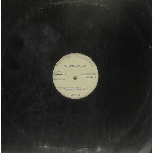Lp  Guilherme Arantes - Disco Promocional  - G243