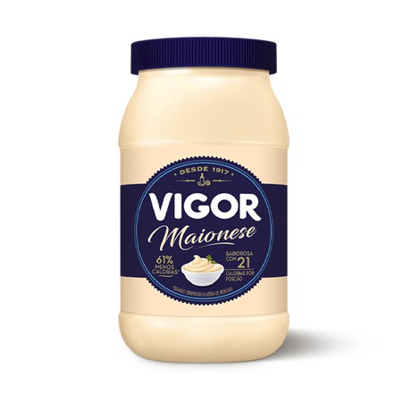2 unidades Maionese Vigor 500G