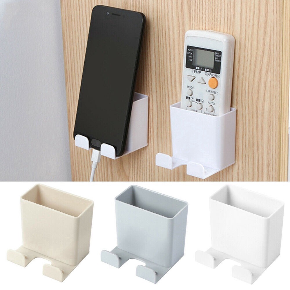 1PÇ Suporte para Controle Remoto Prático / Porta-Controle de Smart TV para Parede de Casa Porta canetas
