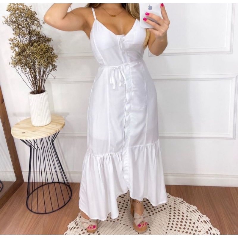 Vestido Longo | Shopee Brasil