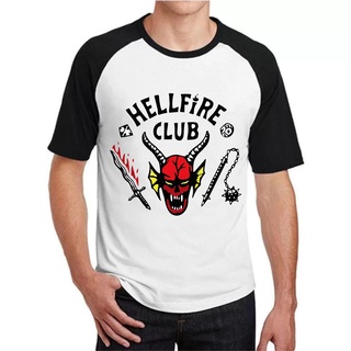 Camiseta STRANGER THINGS 4 , série , SERIE, GEEK HELL FIRE CLUB NERD BLUSA UNISSEX