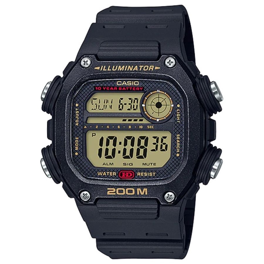 Relógio Casio Masculino Digital Quadrado Dw-291H-9Avdf