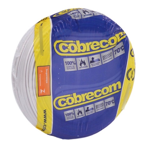 Fio Eletrico Cabo Flexivel 6mm X 50 Metros Cobrecom Certificado — imagem 2 de 2