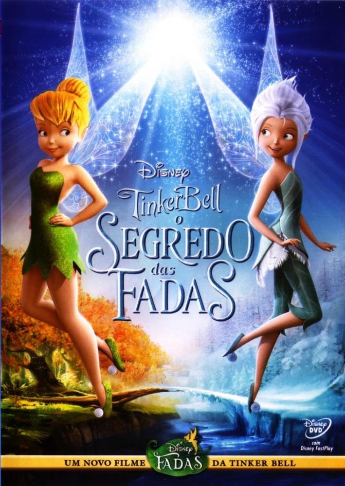 Dvd TinkerBell O Segredo das Fadas Original Disney