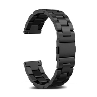 Pulseira Aço Inox 18mm 20mm 22mm 24mm Smartwatch Relógio Inteligente Digital Analógico Engate rápido em Oferta na Shopee