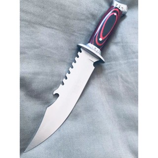 Faca De Pesca Dente de tubarão Luxo Fulltang Inox 0143 em Oferta na Shopee