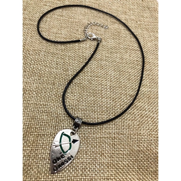 Colar Placa Oxóssi - Odé - Orixá das Matas e Florestas - Caçador - Umbanda - Candomblé - Divindade Afro-Brasileira
