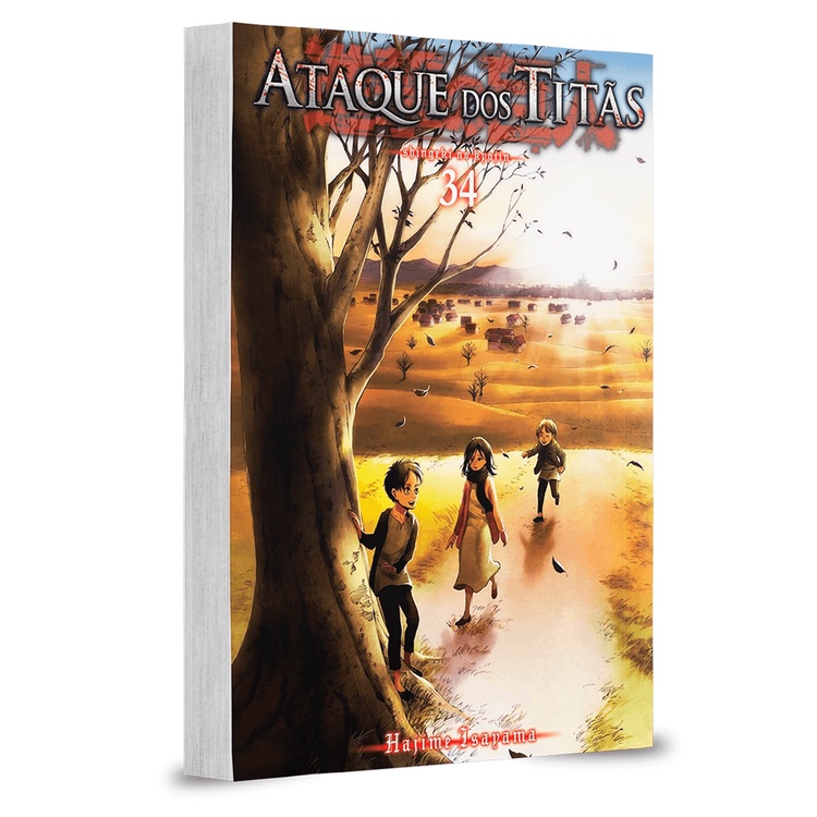 Mangá - Ataque Dos Titãs - 34 - Serie Original em Oferta na Shopee