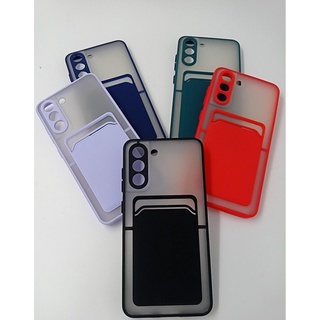 Capa De Celular Resistente Fosca Porta Cartão Para S21plus #s21 #s21ultra #S21 FE (YW2)