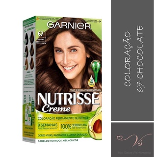 Coloração Nutrisse Garnier 67 Chocolate