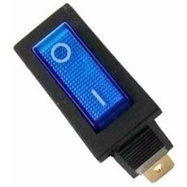 5 Peças - Chave Gangorra Kcd2-102n 3t Azul 15a/250v em Oferta na Shopee