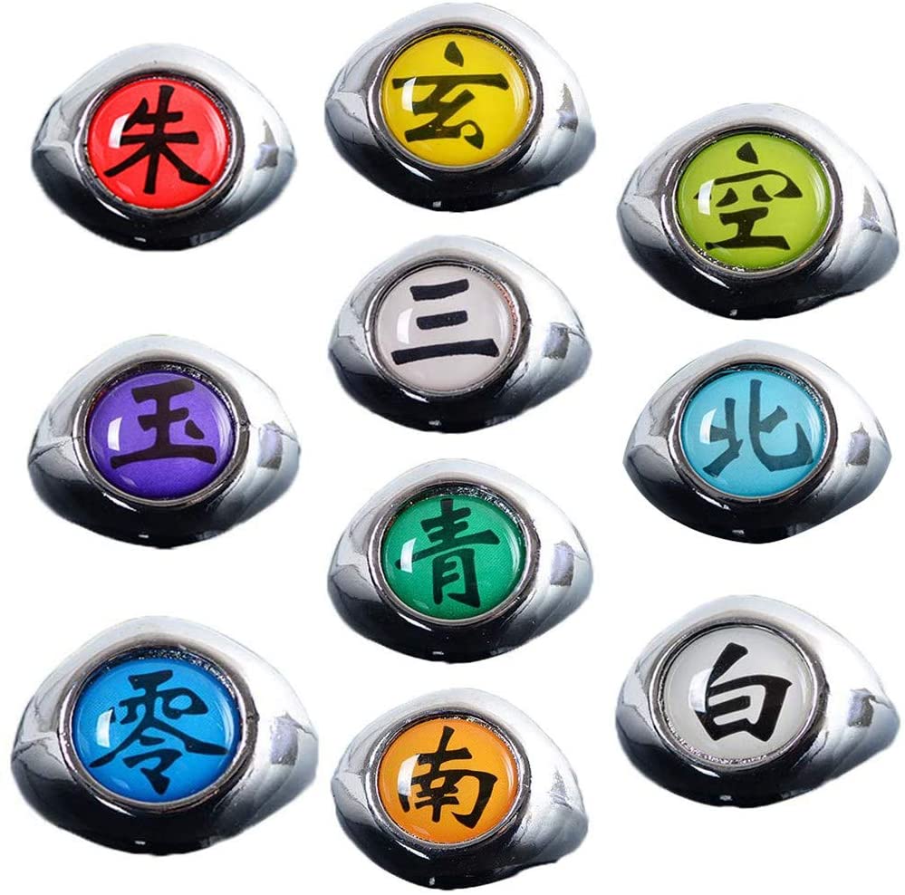 Los 10 Anillos de Akatsuki