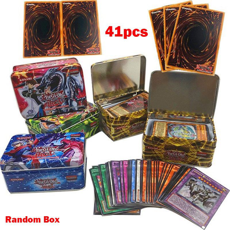 41Pcs/Box Yu Gi Oh Cards English Version Trading Flash Cards Anime Yugioh  Game Card Collection Booster Gift Kids Toy | Shopee Brasil
