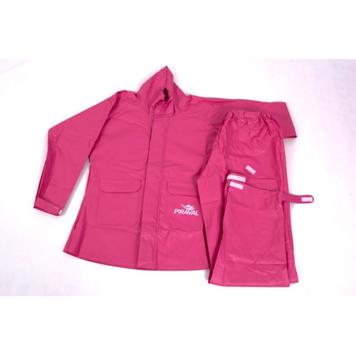 Capa De Chuva Pioneira PVC Feminina Rosa Motoqueira Moto PVC Impermeável Escorrega o Preço